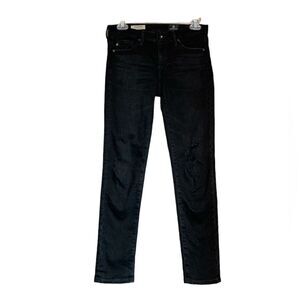 AG denim distressed jeans the Stevie ankle‎